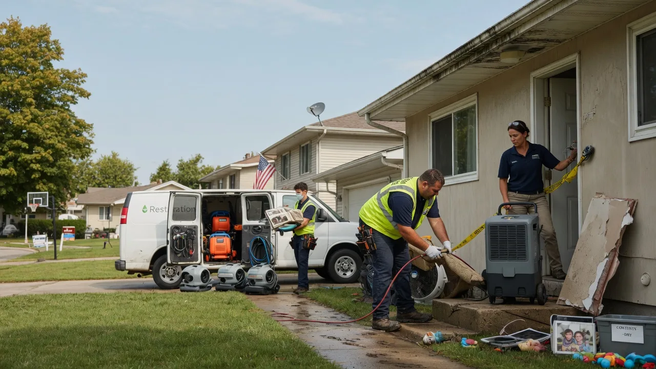Water Damage Restoration in Trenton, MI near me